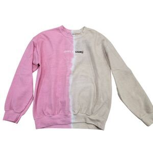 Ariana Grande Sweetner World Tour Sweatshirt Adults Medium Split Color Crew Neck